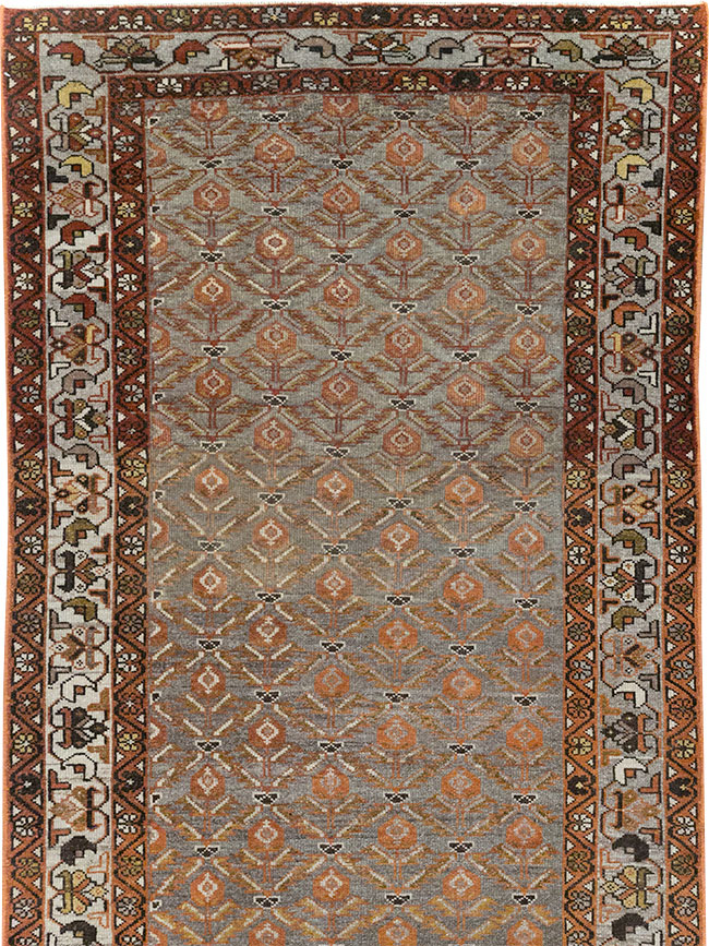 Vintage Persian Malayer Runner, No.23151 - Gss