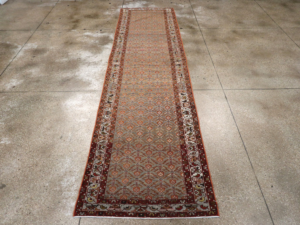 Vintage Persian Malayer Runner, No.23151 - Gss