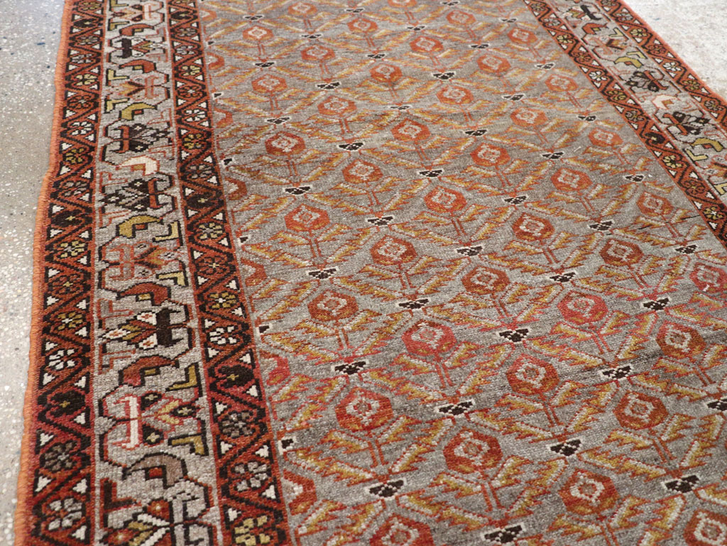 Vintage Persian Malayer Runner, No.23151 - Gss