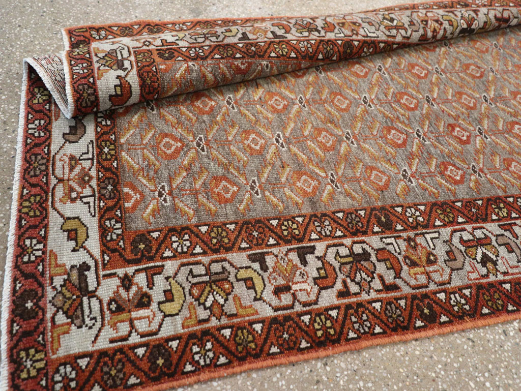 Vintage Persian Malayer Runner, No.23151 - Gss