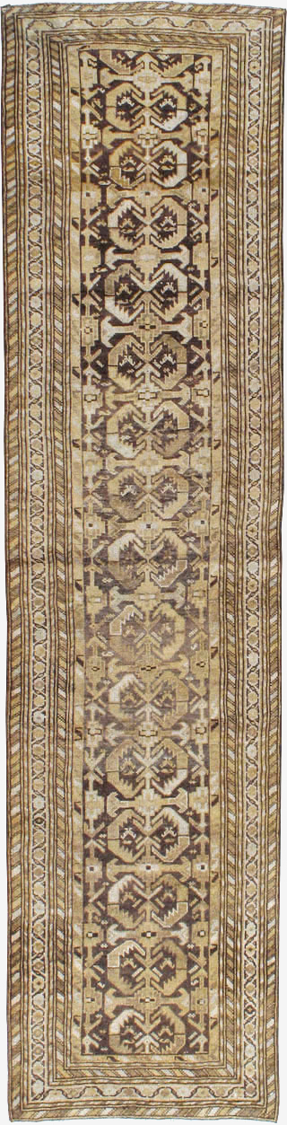 Vintage Persian Kurdish Runner, No.23166 - Gss