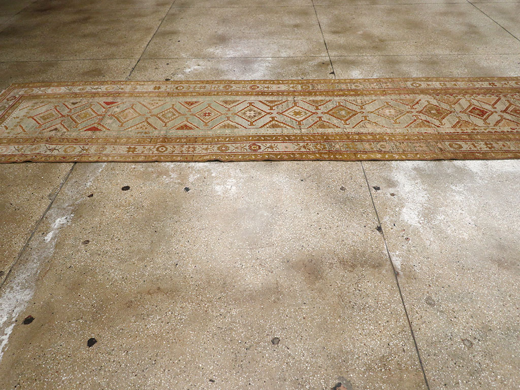 Antique Persian Kurdish Runner, No.23167 - Gss