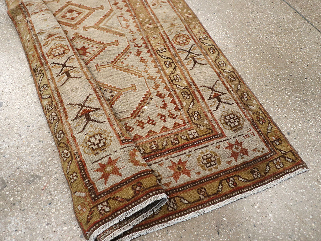 Antique Persian Kurdish Runner, No.23167 - Gss