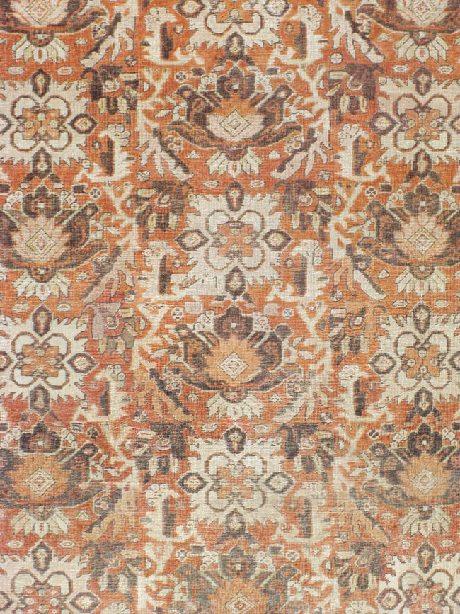 Antique Persian Mahal Carpet, No.23169 - Gss