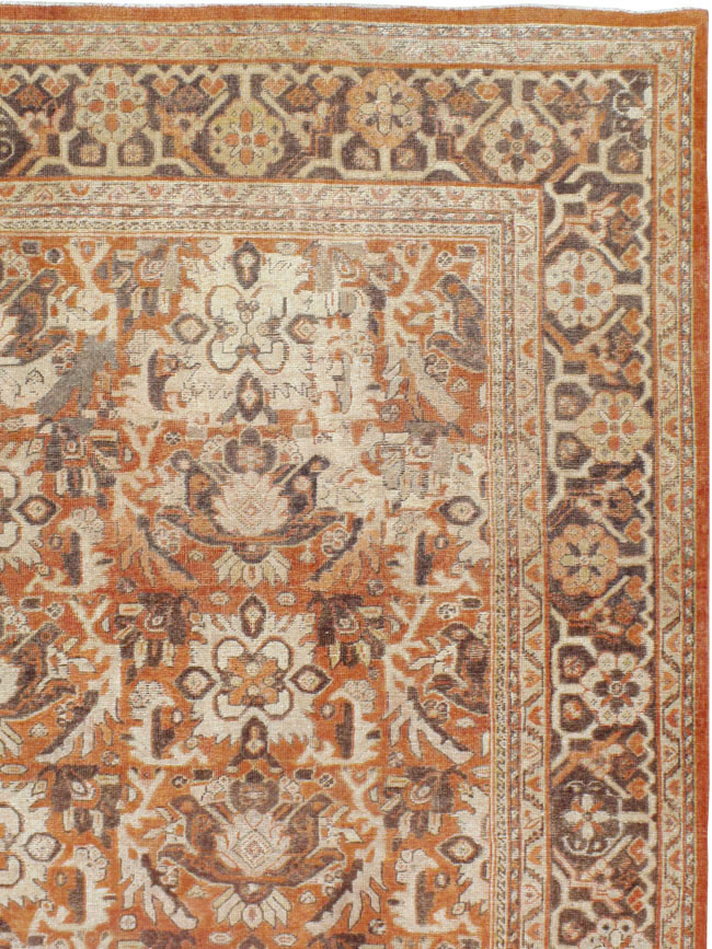 Antique Persian Mahal Carpet, No.23169 - Gss