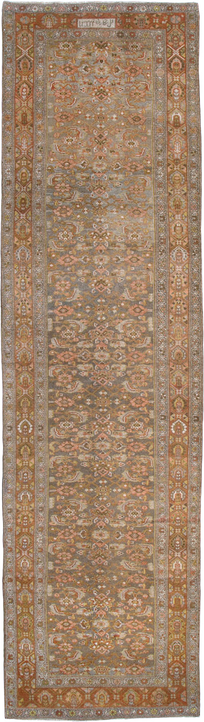 Antique Persian Kurdish Runner, No.23178 - Gss