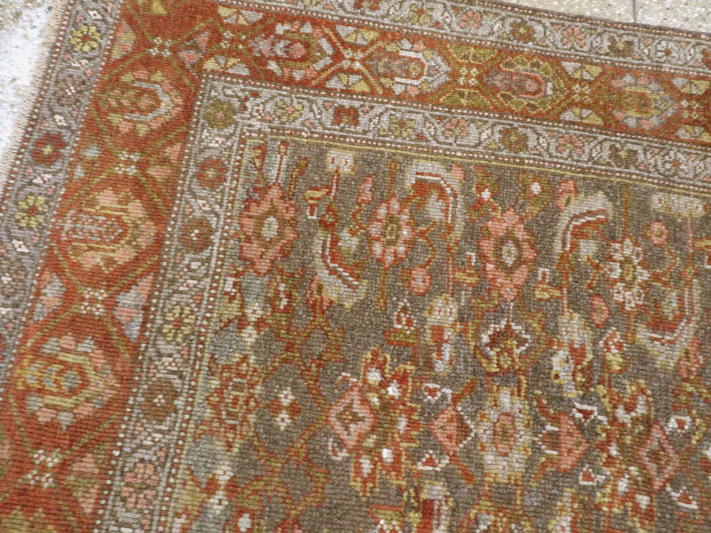 Antique Persian Kurdish Runner, No.23178 - Gss