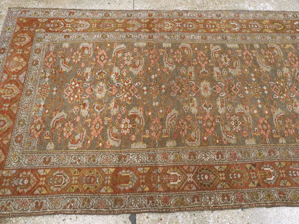 Antique Persian Kurdish Runner, No.23178 - Gss