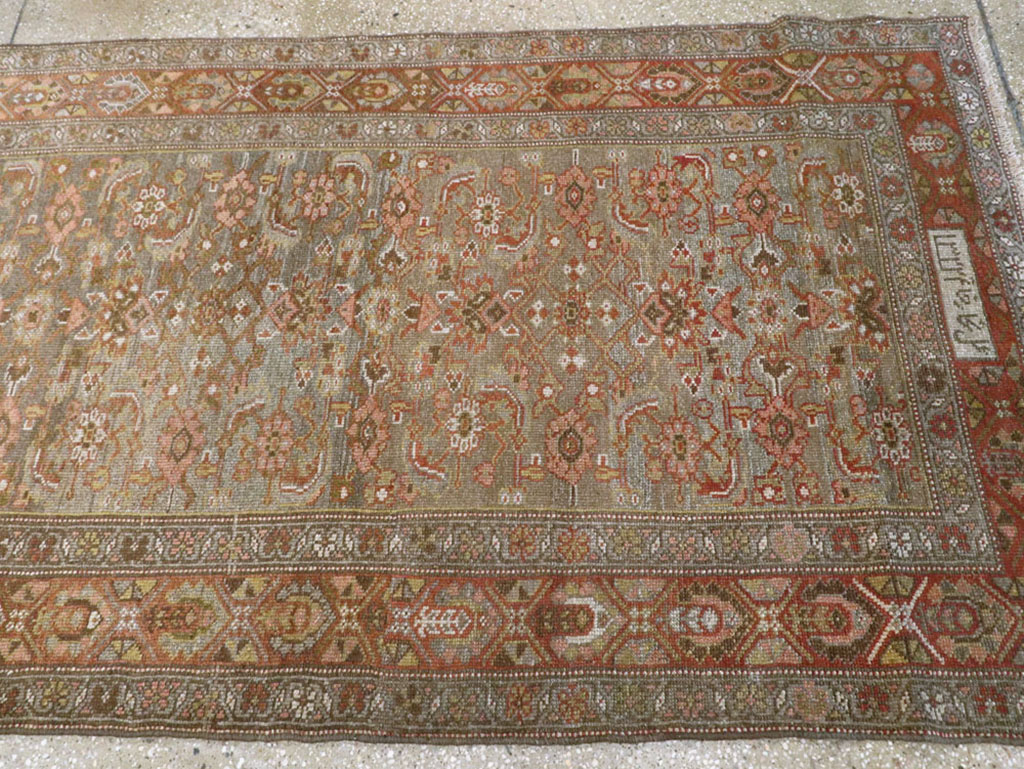 Antique Persian Kurdish Runner, No.23178 - Gss