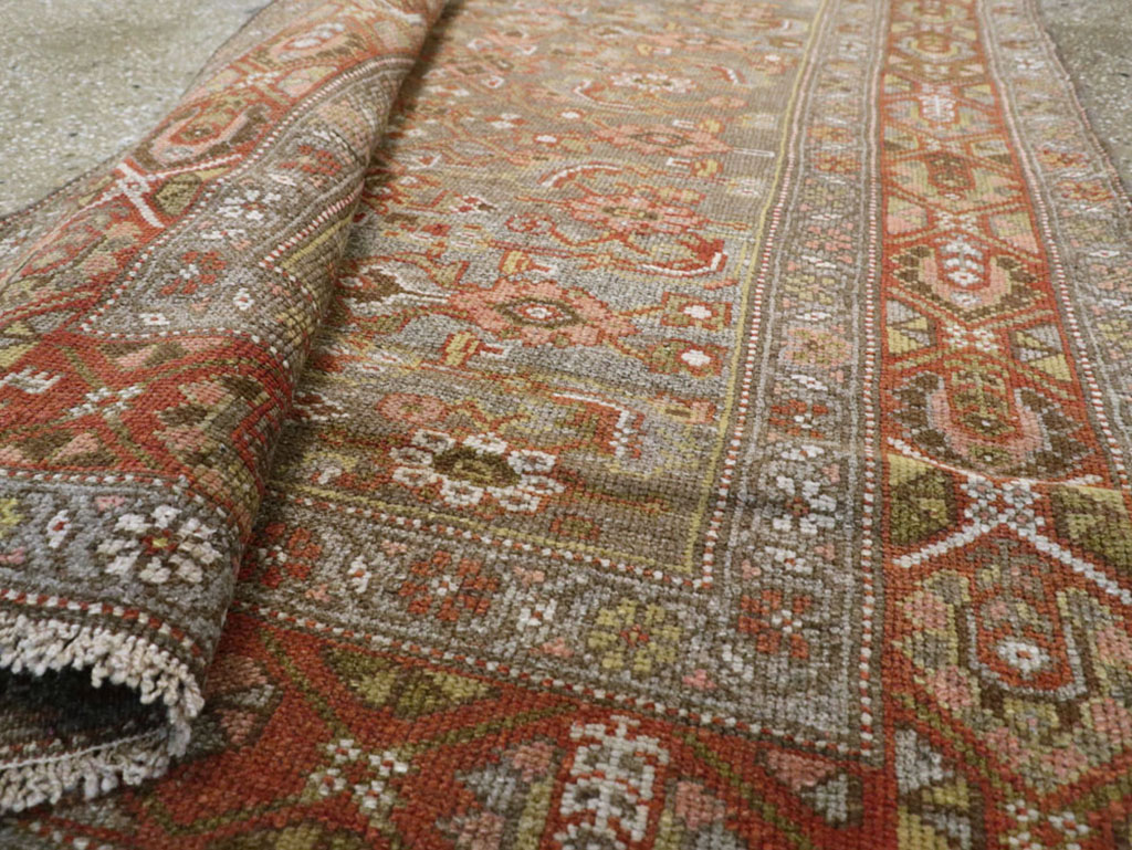 Antique Persian Kurdish Runner, No.23178 - Gss