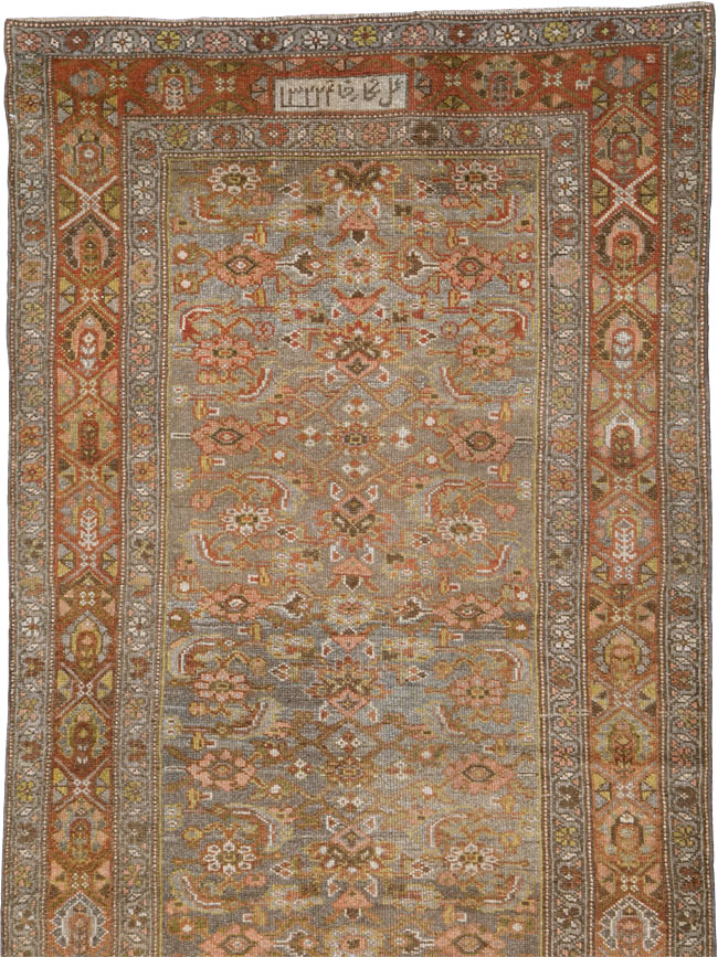 Antique Persian Kurdish Runner, No.23178 - Gss