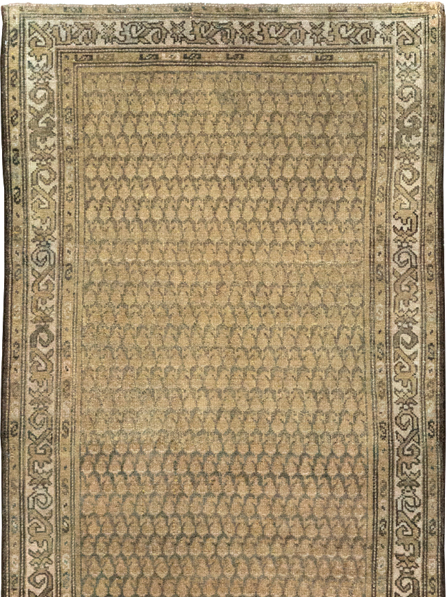 Vintage Persian Malayer Runner, No.23179 - Gss