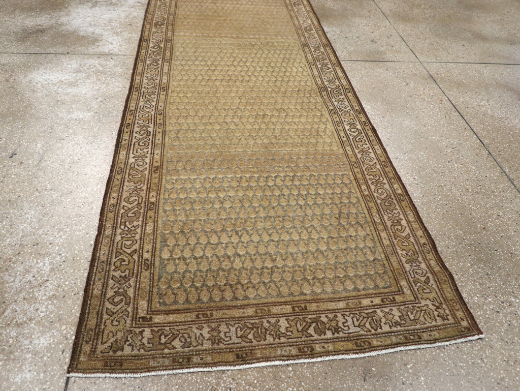 Vintage Persian Malayer Runner, No.23179 - Gss
