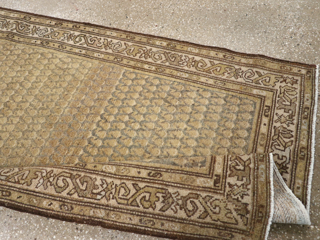 Vintage Persian Malayer Runner, No.23179 - Gss