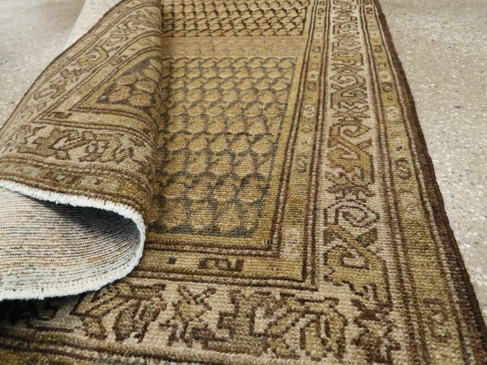 Vintage Persian Malayer Runner, No.23179 - Gss