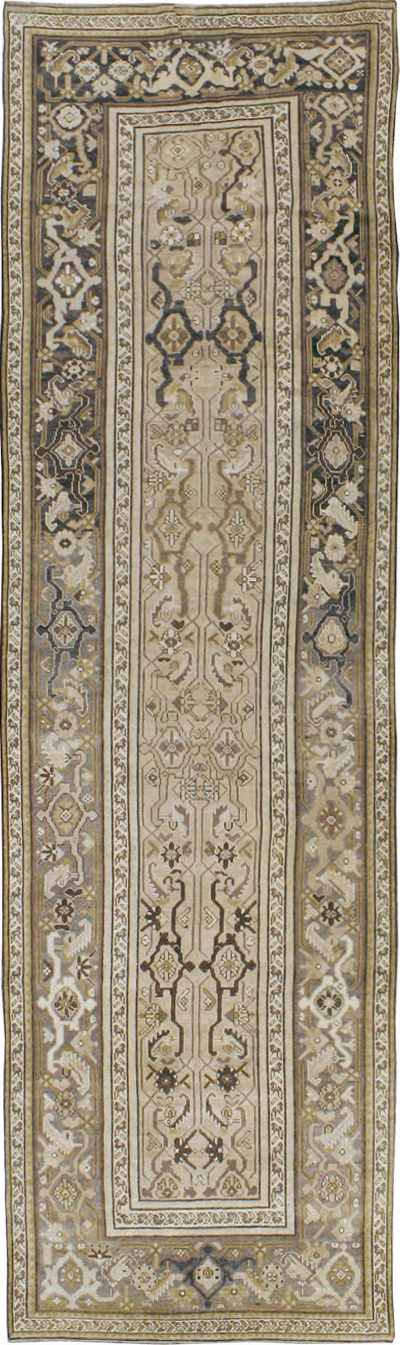 Vintage Persian Malayer Runner, No.23180 - Gss
