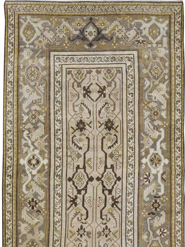 Vintage Persian Malayer Runner, No.23180 - Gss