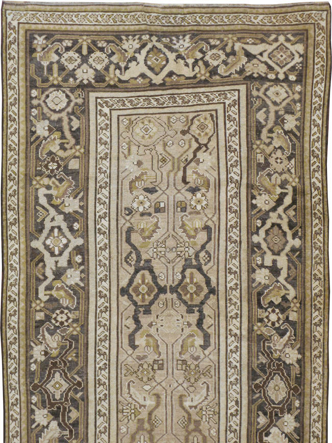 Vintage Persian Malayer Runner, No.23180 - Gss