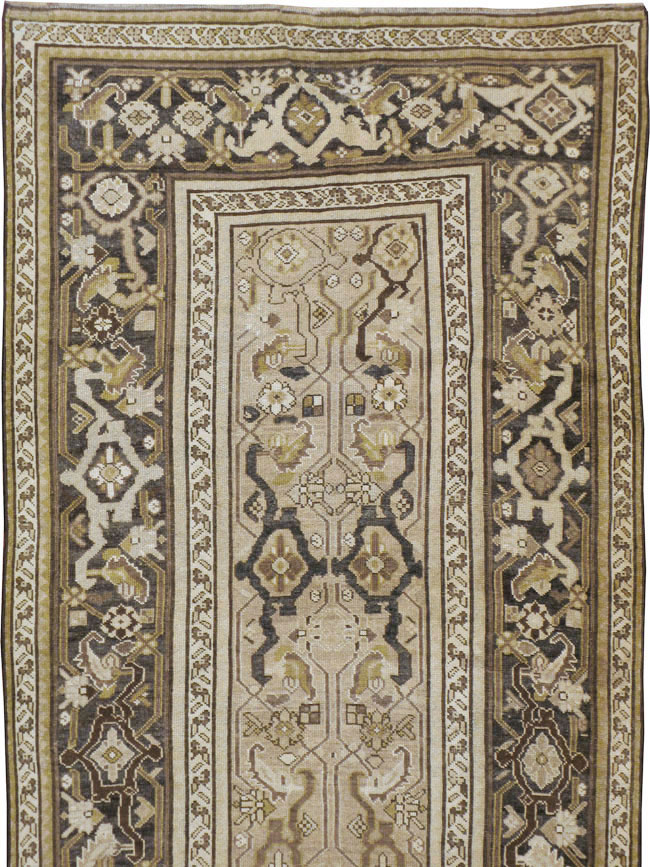 Vintage Persian Malayer Runner, No.23180 - Gss