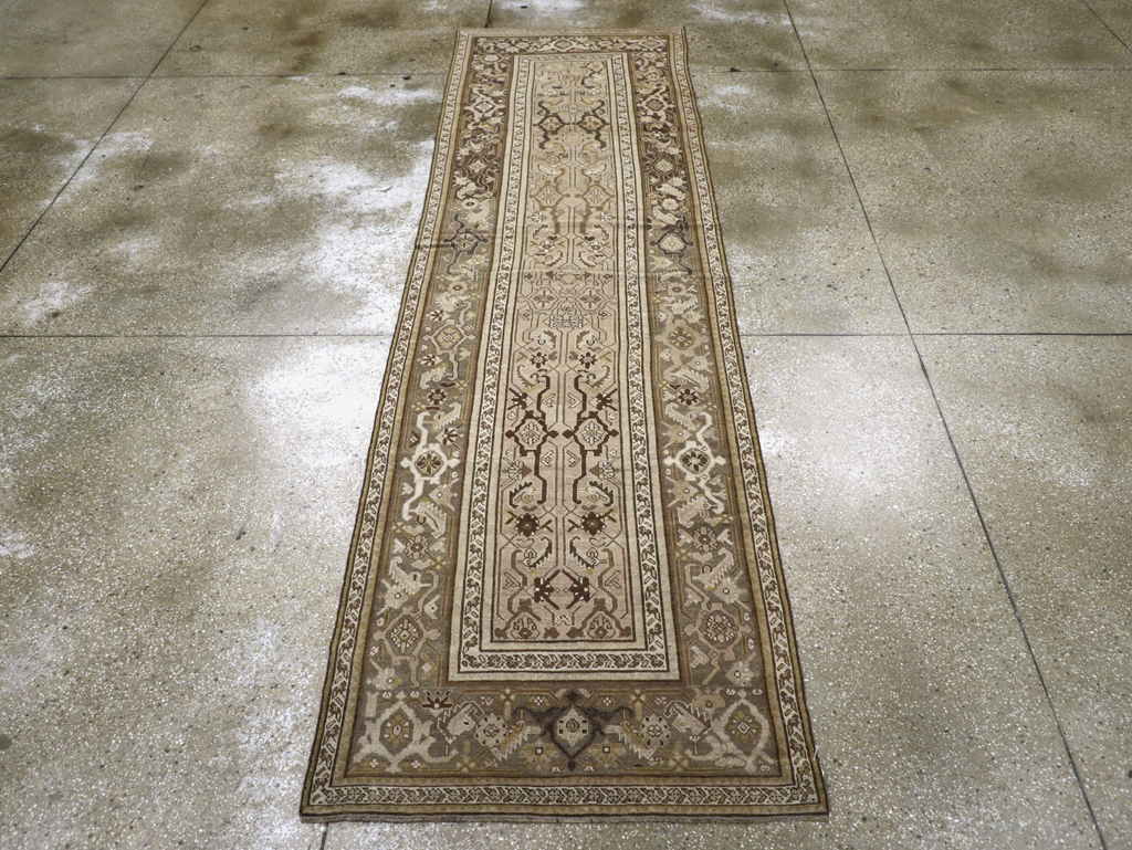 Vintage Persian Malayer Runner, No.23180 - Gss