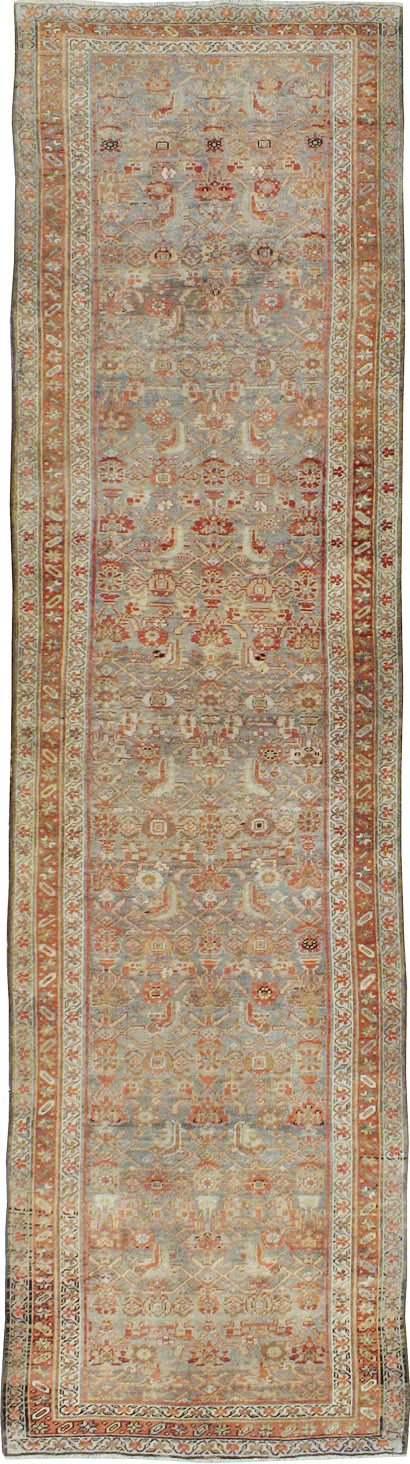 Antique Persian Kurdish Runner, No.23181 - Gss