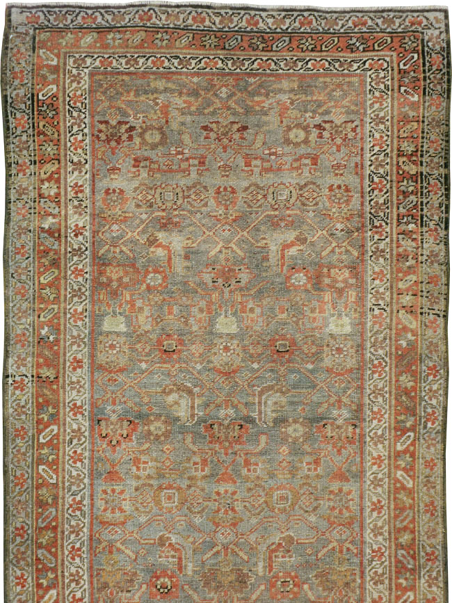 Antique Persian Kurdish Runner, No.23181 - Gss