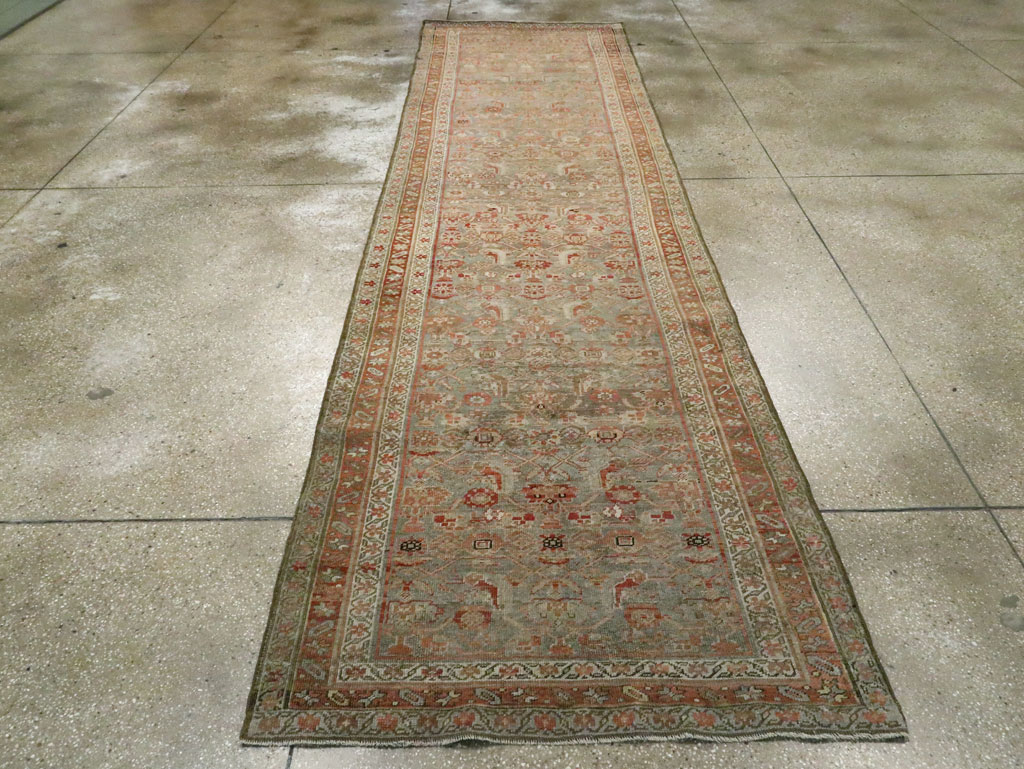 Antique Persian Kurdish Runner, No.23181 - Gss
