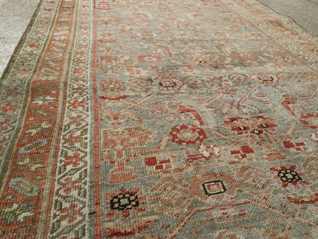 Antique Persian Kurdish Runner, No.23181 - Gss