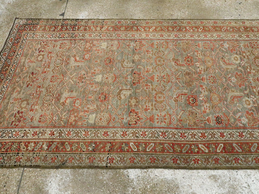 Antique Persian Kurdish Runner, No.23181 - Gss