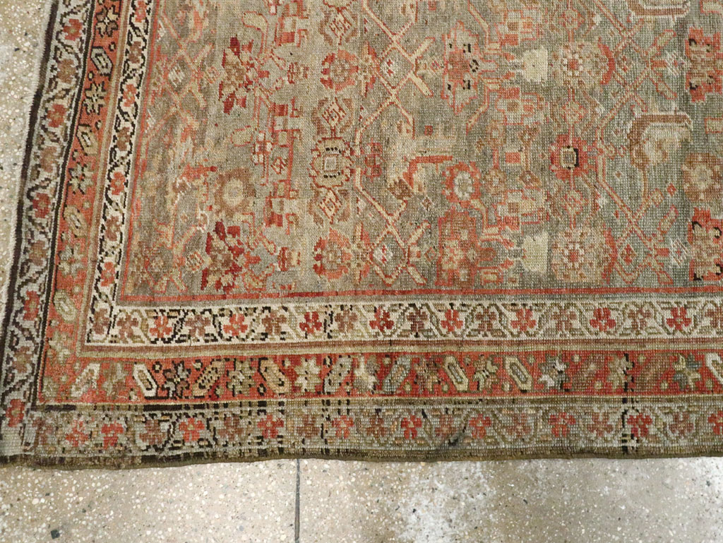 Antique Persian Kurdish Runner, No.23181 - Gss