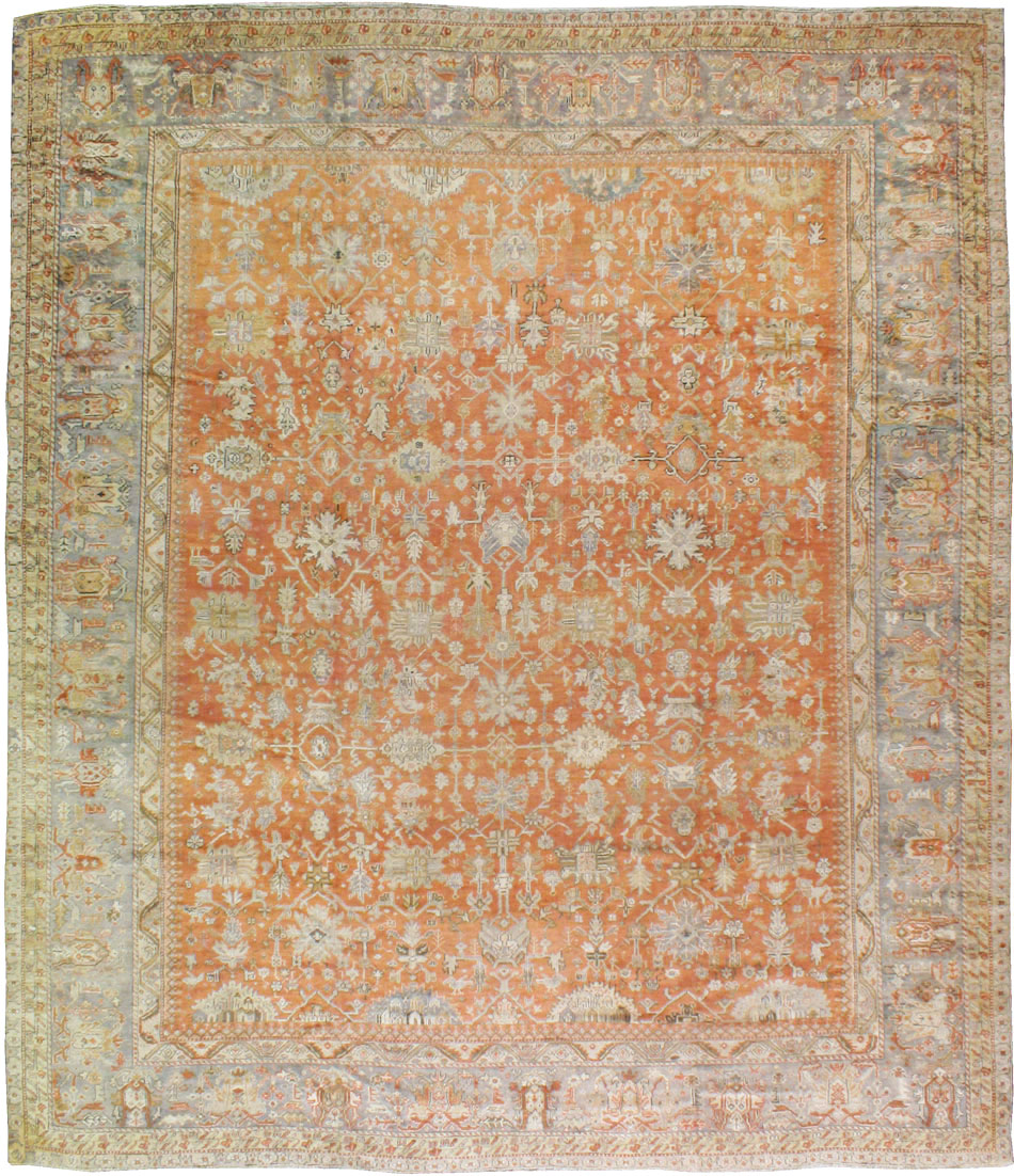Antique Turkish Ghiordes Carpet, No.23192 - Gss