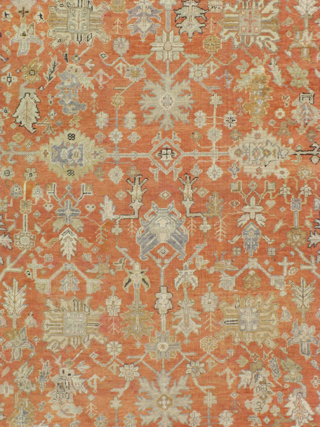 Antique Turkish Ghiordes Carpet, No.23192 - Gss