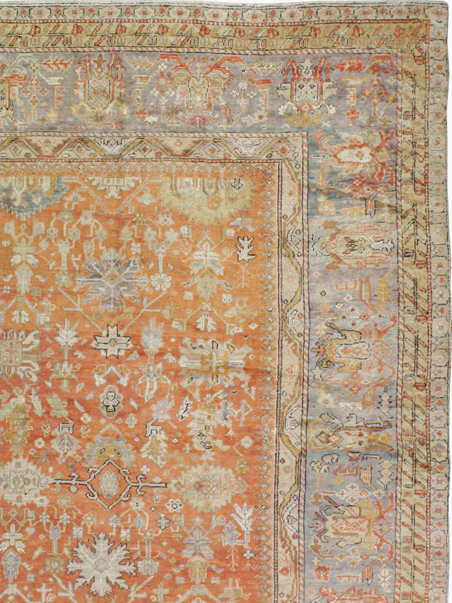 Antique Turkish Ghiordes Carpet, No.23192 - Gss