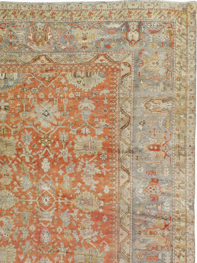 Antique Turkish Ghiordes Carpet, No.23192 - Gss