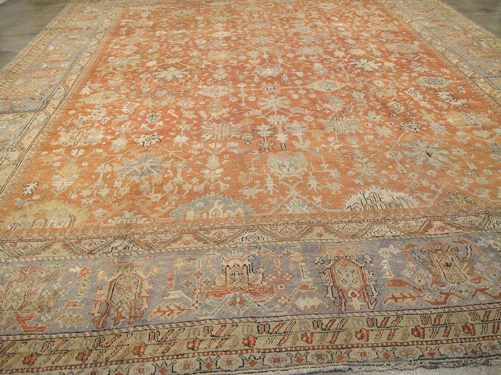 Antique Turkish Ghiordes Carpet, No.23192 - Gss