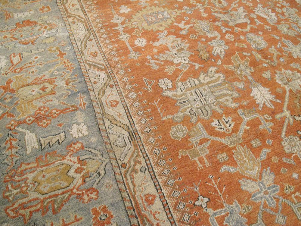 Antique Turkish Ghiordes Carpet, No.23192 - Gss