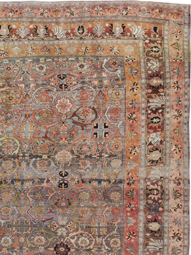 Antique Persian Bidjar Carpet, No.23196 - Gss