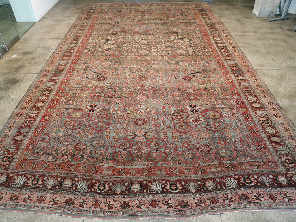 Antique Persian Bidjar Carpet, No.23196 - Gss