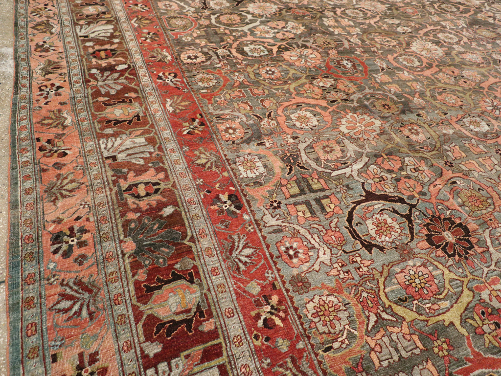 Antique Persian Bidjar Carpet, No.23196 - Gss
