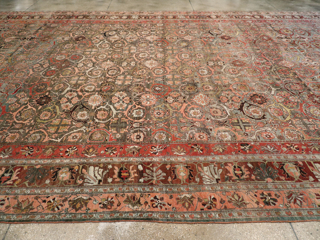 Antique Persian Bidjar Carpet, No.23196 - Gss