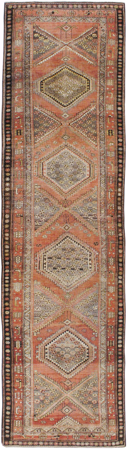 Antique Persian Bidjar Runner, No.23206 - Gss