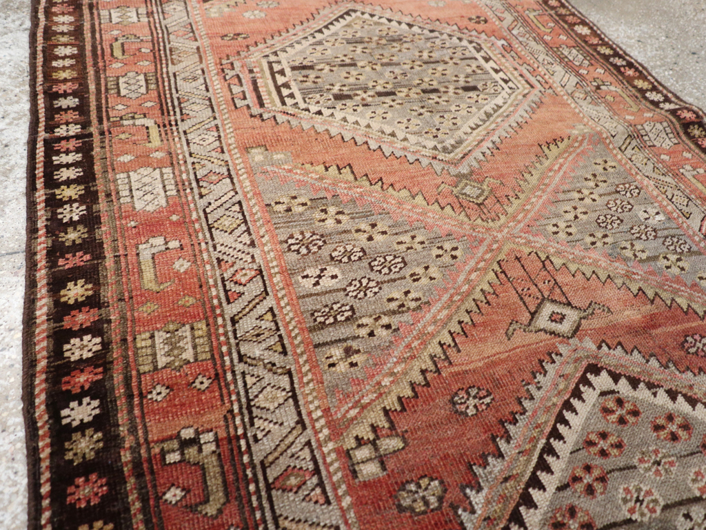 Antique Persian Bidjar Runner, No.23206 - Gss
