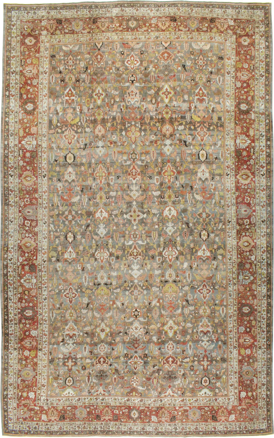 Antique Persian Bidjar Carpet, No.23213 - Gss