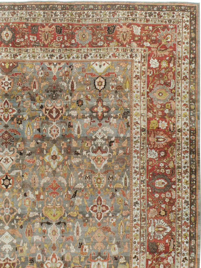 Antique Persian Bidjar Carpet, No.23213 - Gss