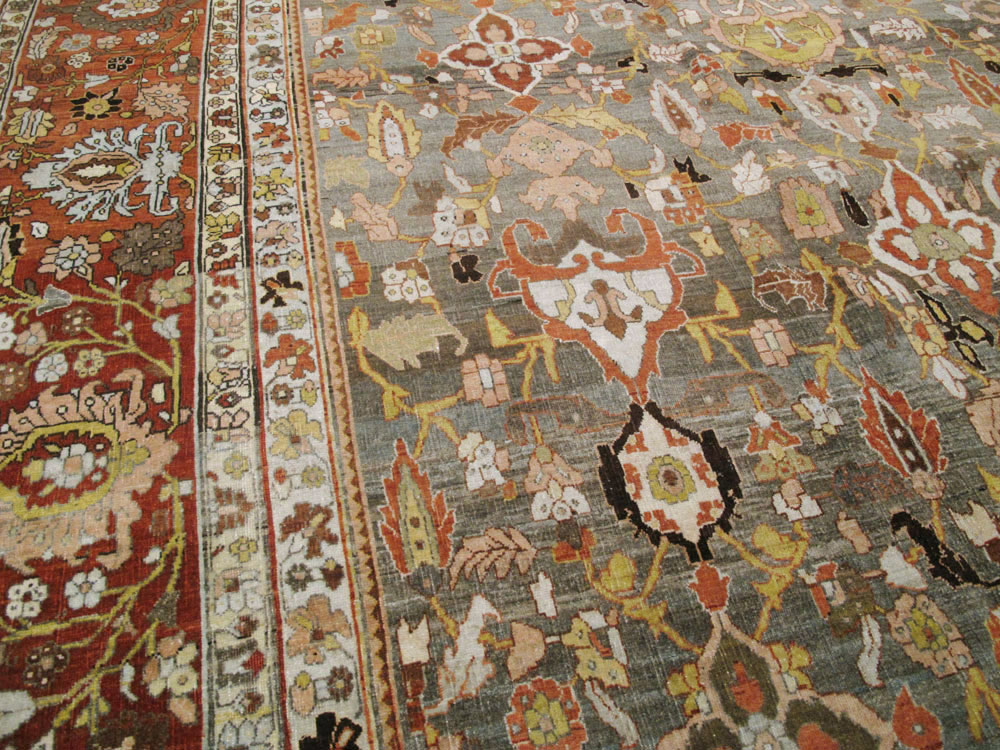 Antique Persian Bidjar Carpet, No.23213 - Gss