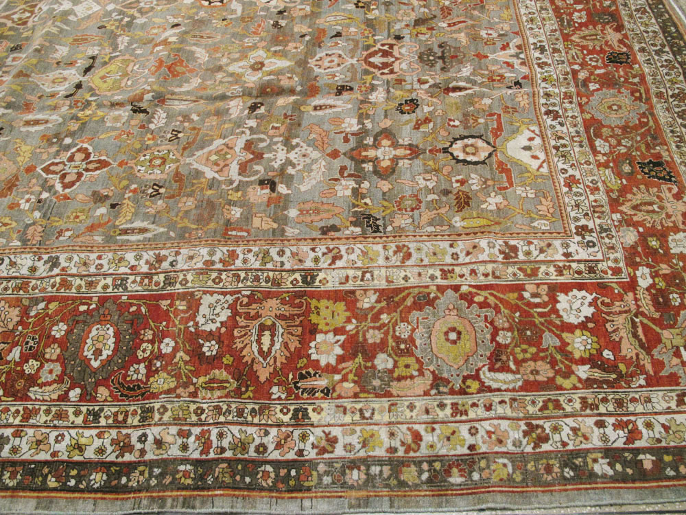 Antique Persian Bidjar Carpet, No.23213 - Gss