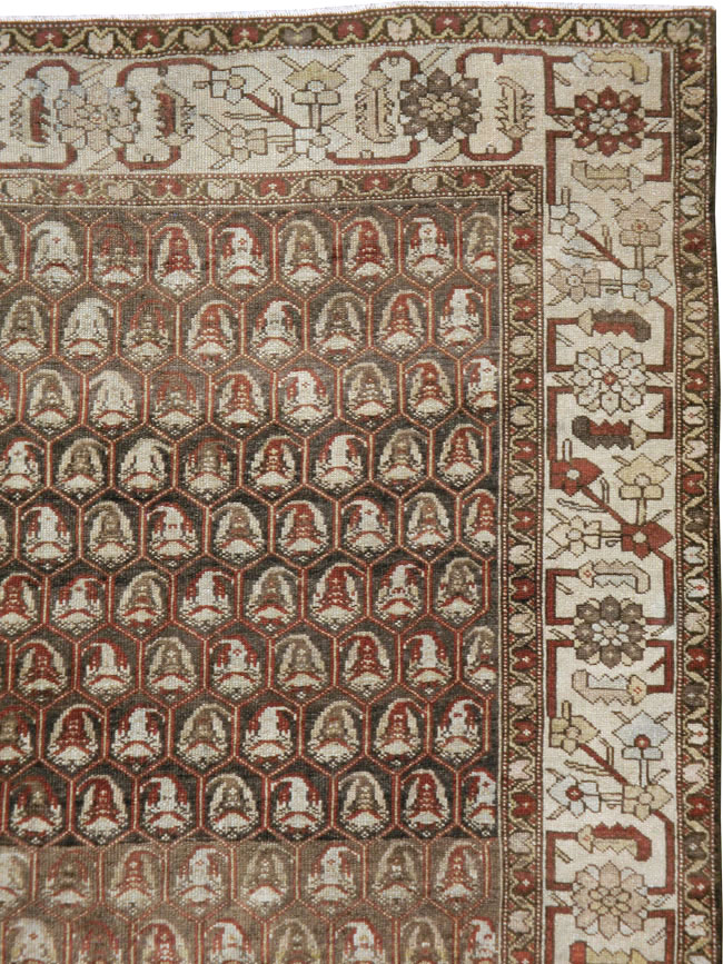 Vintage Persian Malayer Gallery Carpet, No.23217 - Gss