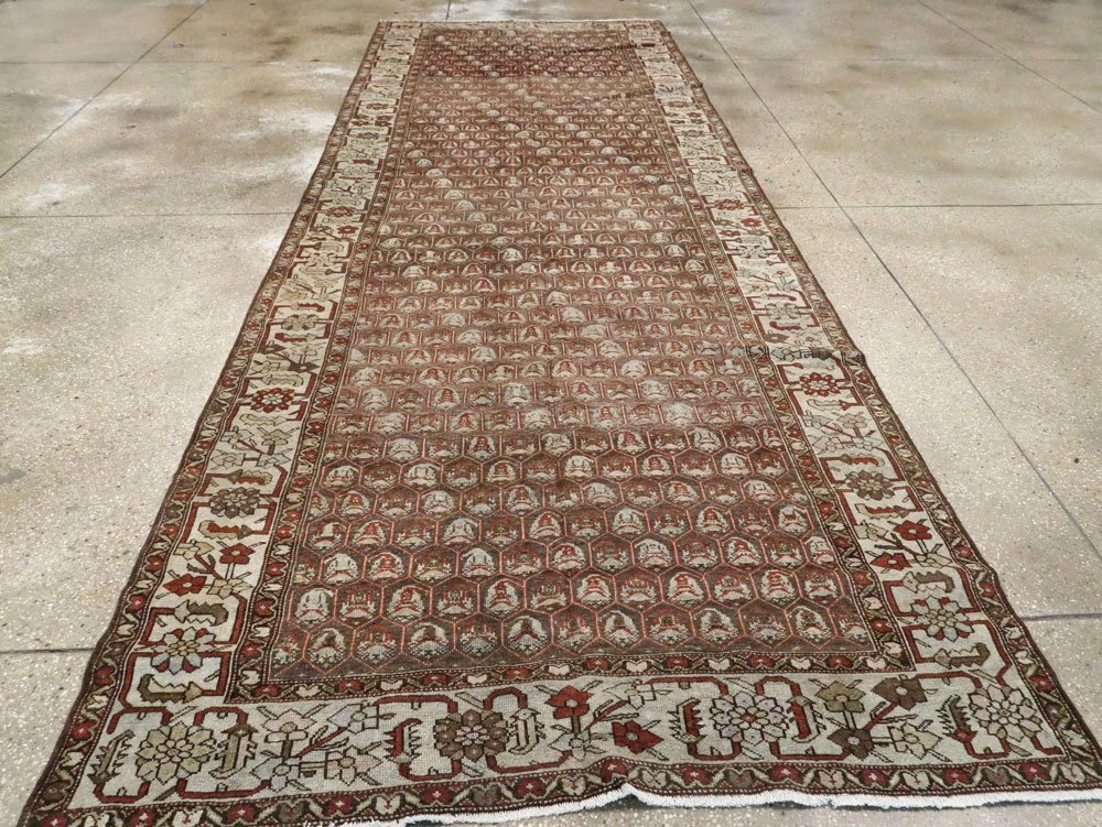 Vintage Persian Malayer Gallery Carpet, No.23217 - Gss