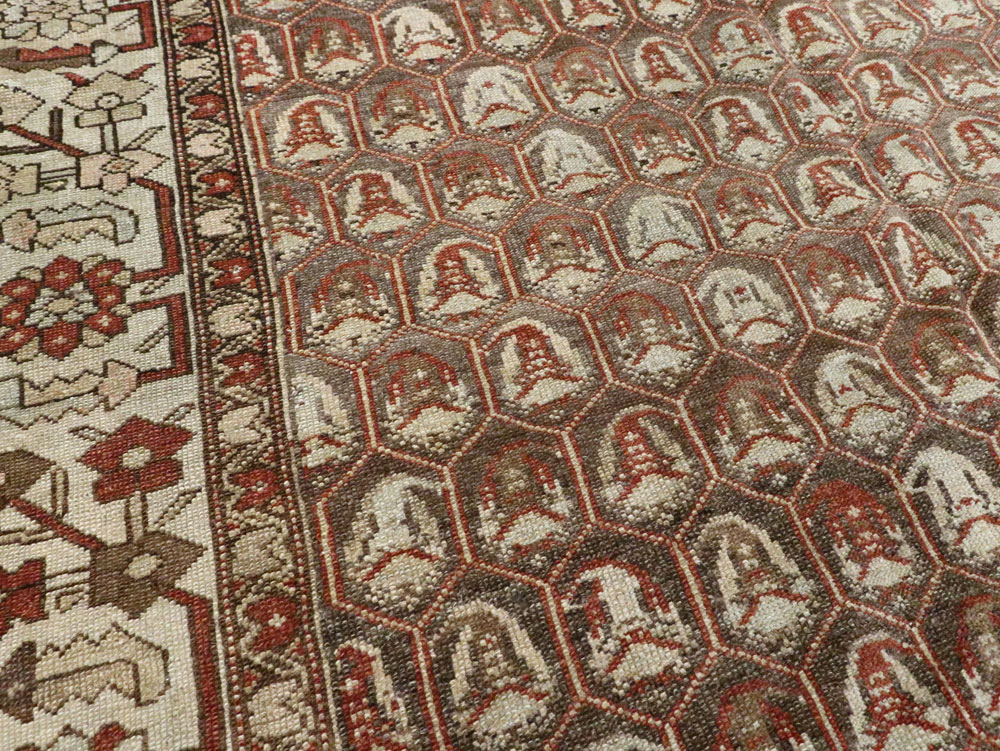 Vintage Persian Malayer Gallery Carpet, No.23217 - Gss