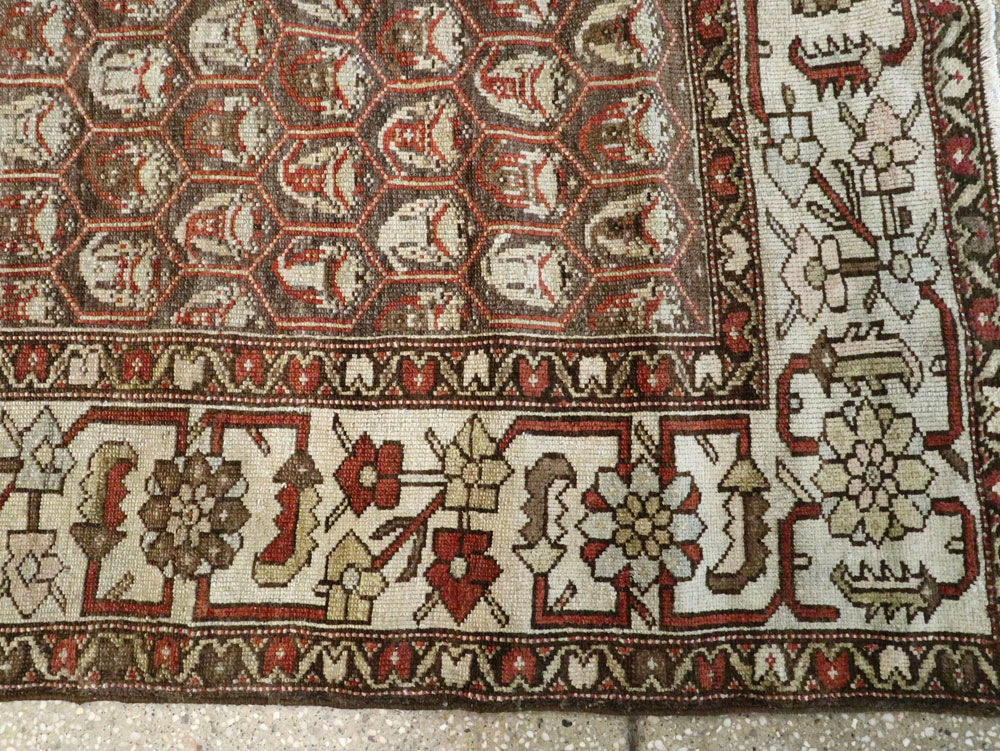 Vintage Persian Malayer Gallery Carpet, No.23217 - Gss